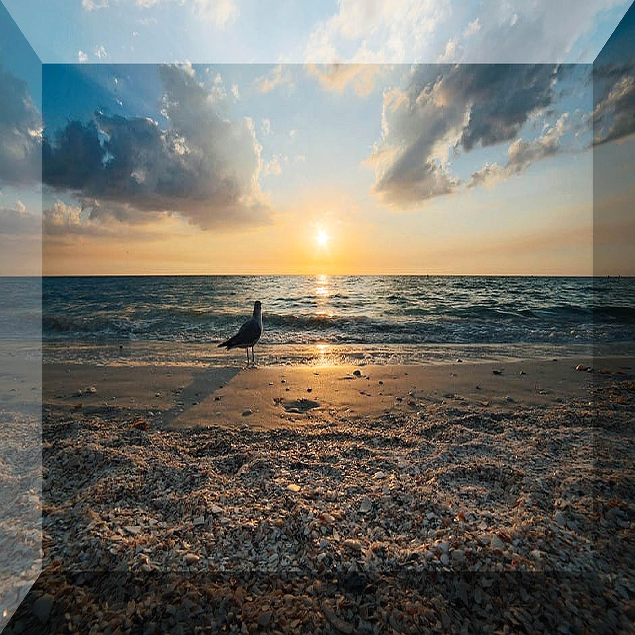 Beach Wallpaper Border - Sea - HD Wallpaper 