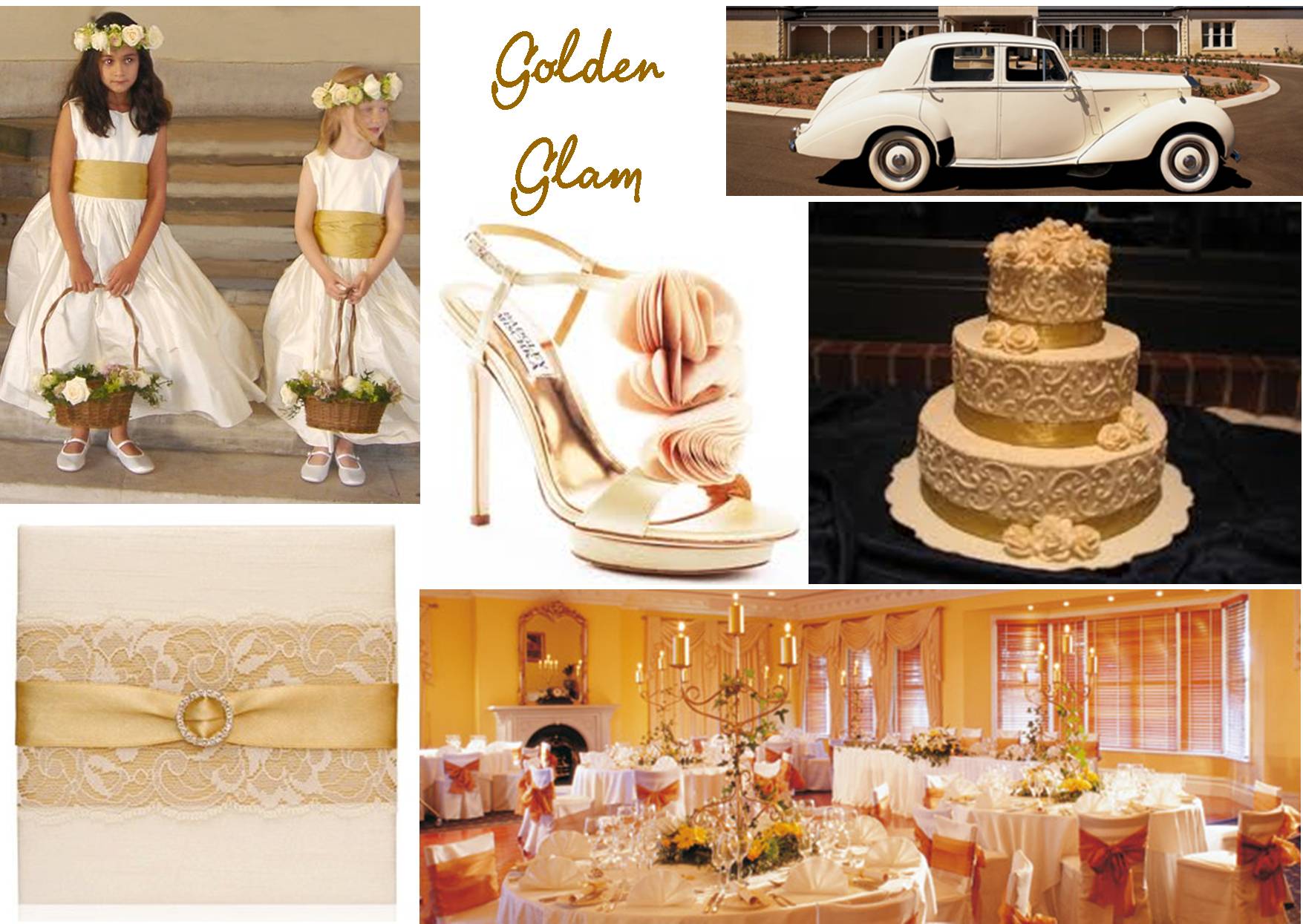 Wedding Colors Black And Gold 19 Desktop Wallpaper - Golden Theme For Wedding - HD Wallpaper 
