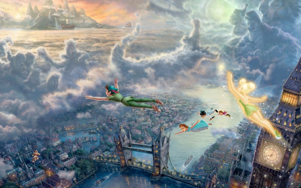 Peter Pan - HD Wallpaper 