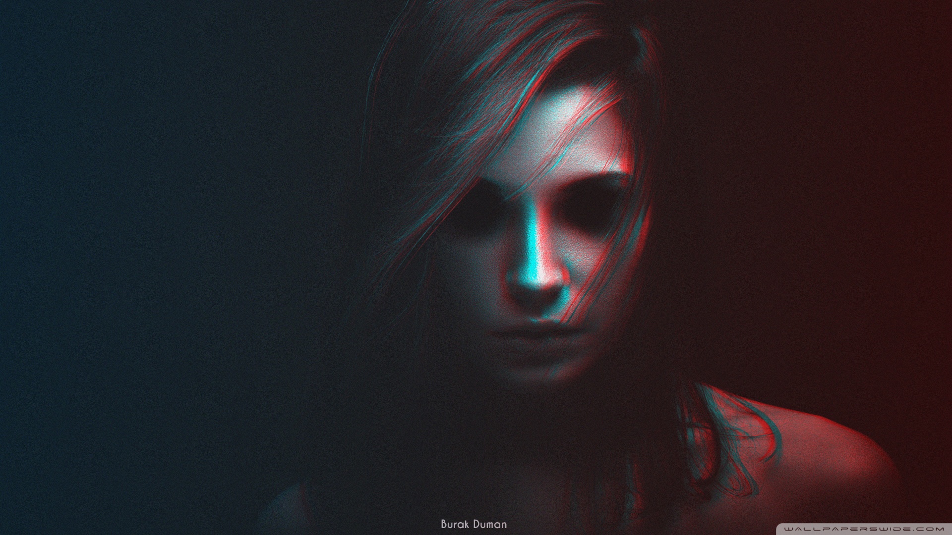 Horror Girl Wallpaper 3d - HD Wallpaper 