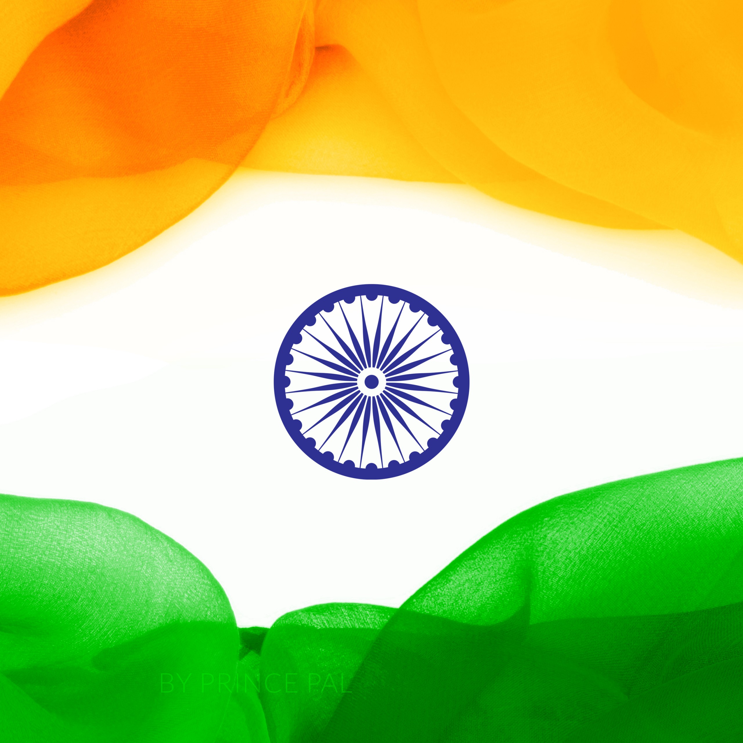 Indian Flag Creative - HD Wallpaper 