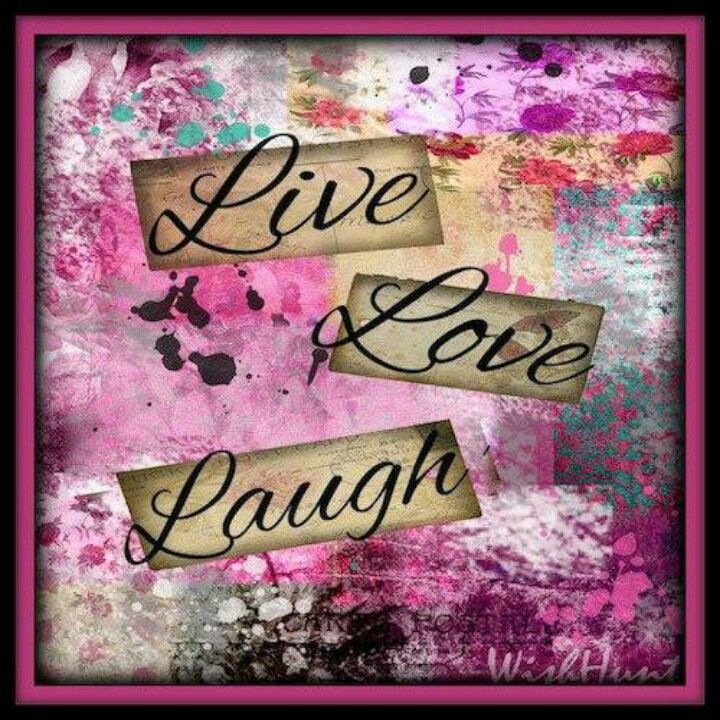Live Love And Laugh Live Love Laugh Linen Cream Throw - Live Love Laugh Painting - HD Wallpaper 