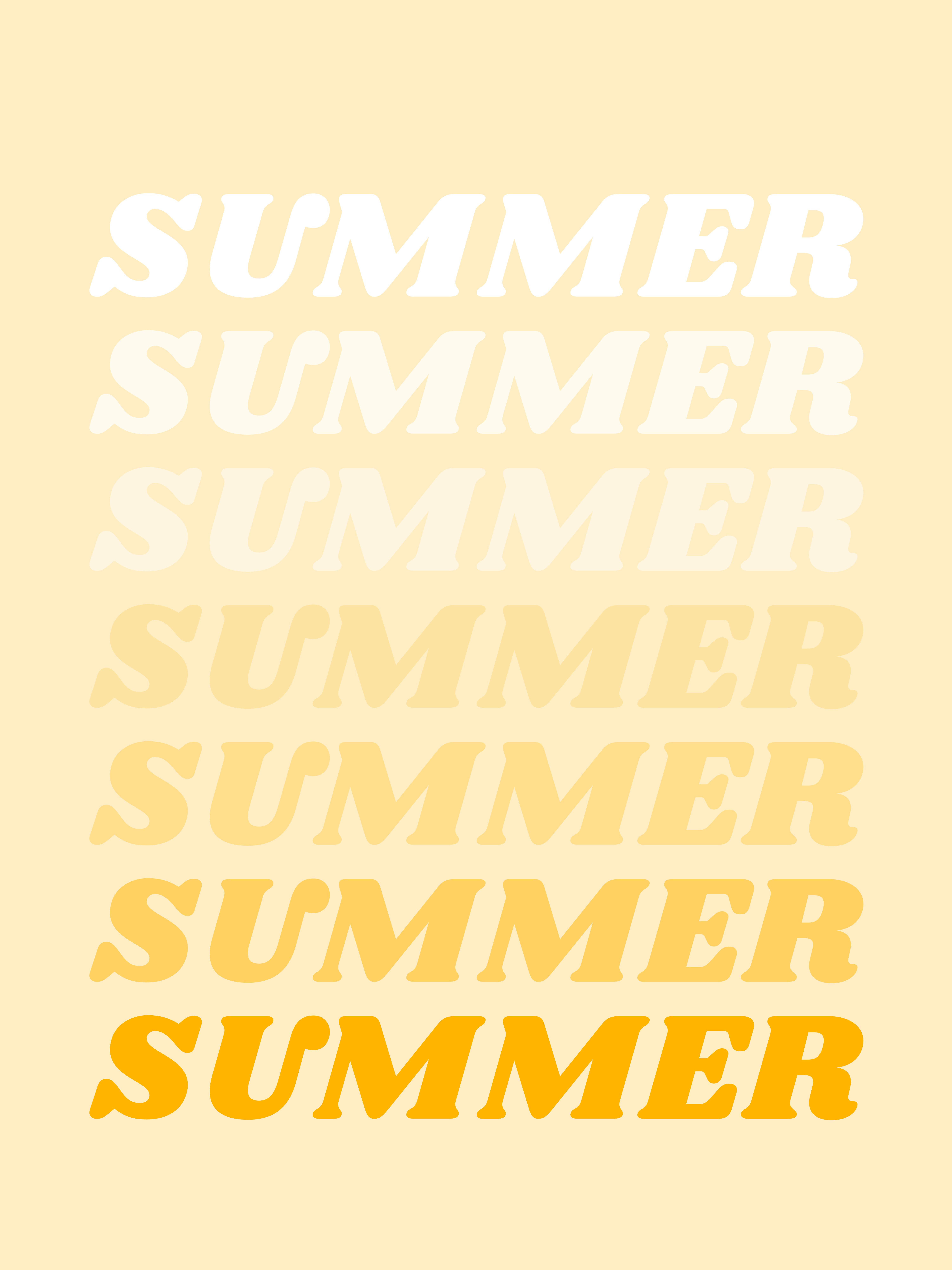 Summer Quote Wallpaper Aesthetic - HD Wallpaper 