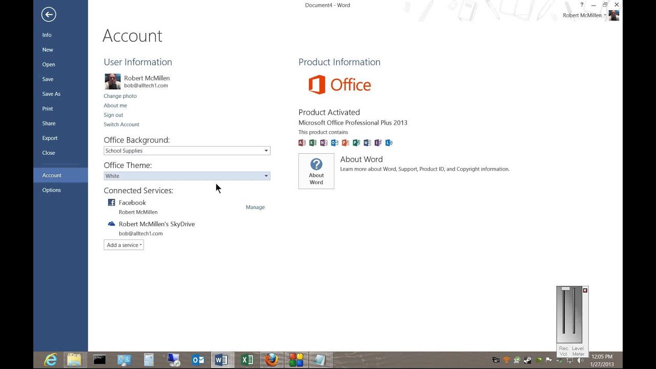 Microsoft Office Background - Office 365 - HD Wallpaper 