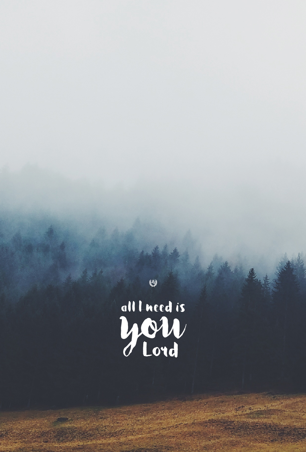Bible Verse Wallpaper - All I Need Is Jesus Bible Verse - HD Wallpaper 