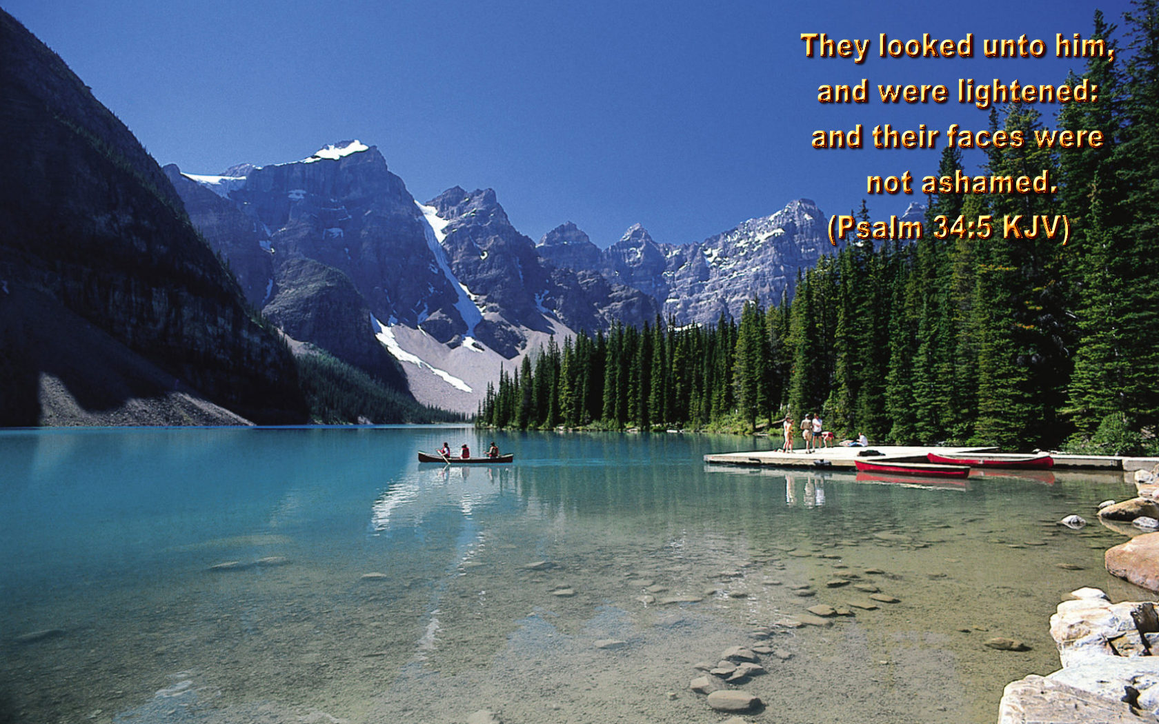 Lake Quotes From The Bible - HD Wallpaper 