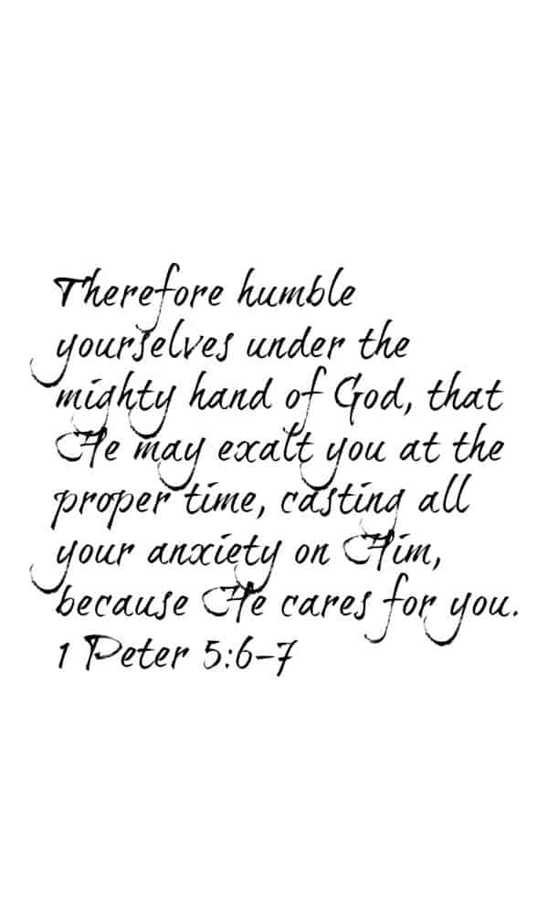 1 Peter - 1 Peter 5 6 Phone - HD Wallpaper 