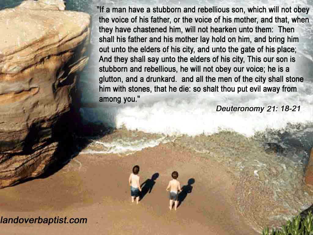 Deuteronomy 21 18 21 - HD Wallpaper 