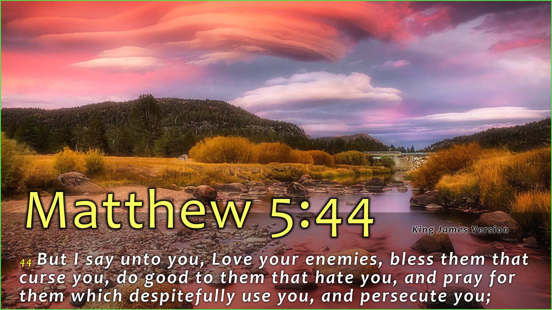Bible Verse 4 44 Luxury Matthew 5 44 Wallpaper - Religious Text - HD Wallpaper 