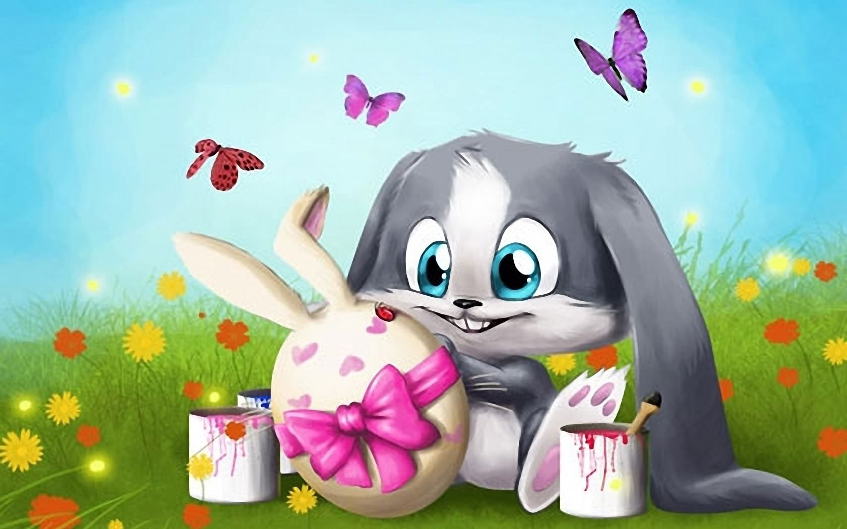 Funny Easter Desktop Backgrounds - HD Wallpaper 