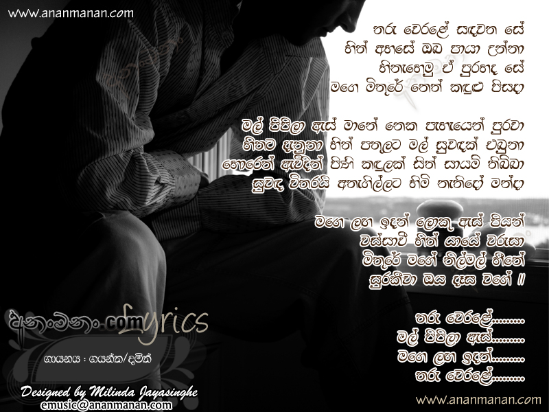 Tharu Werale Song Mp3 Download - HD Wallpaper 