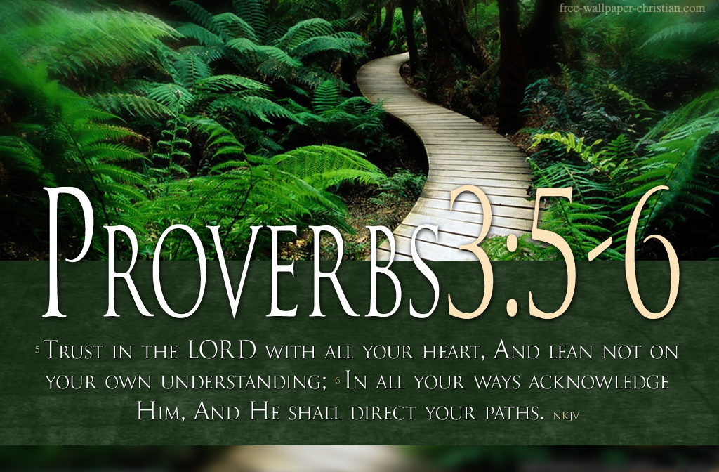 Bible Verses Trust God Proverbs - We Believe In Prayer - HD Wallpaper 