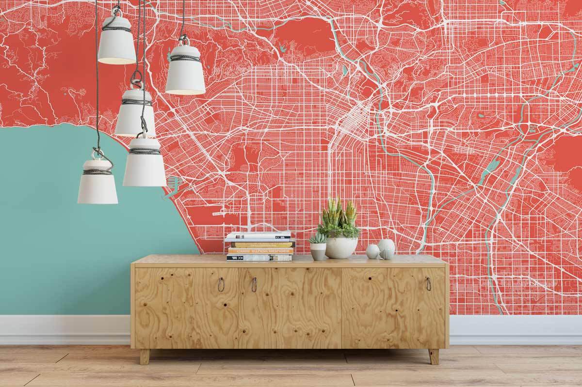 Peel And Stick Wallpaper Teal - HD Wallpaper 
