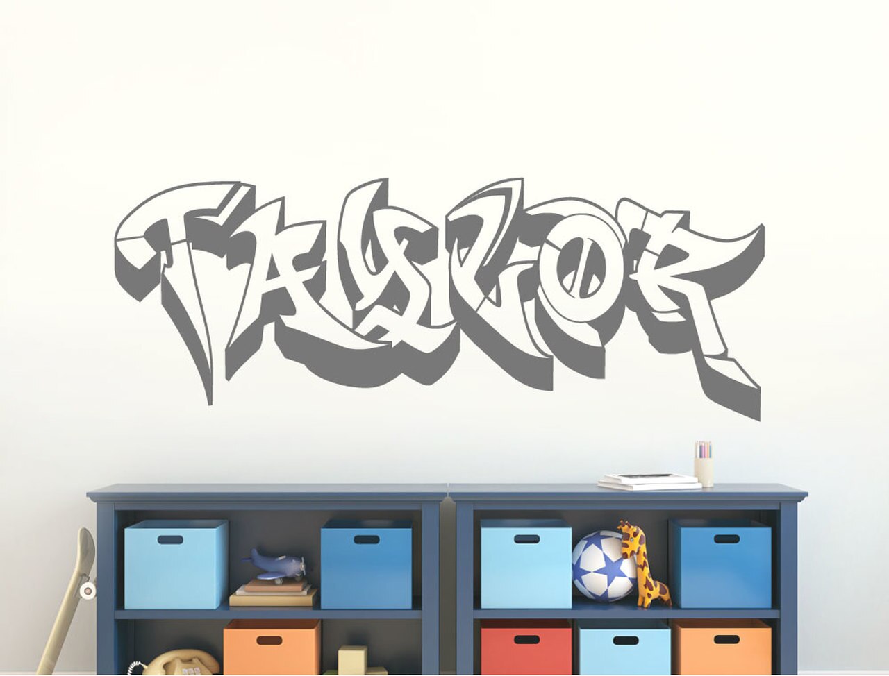 Graffiti Name Wall Stickers - HD Wallpaper 