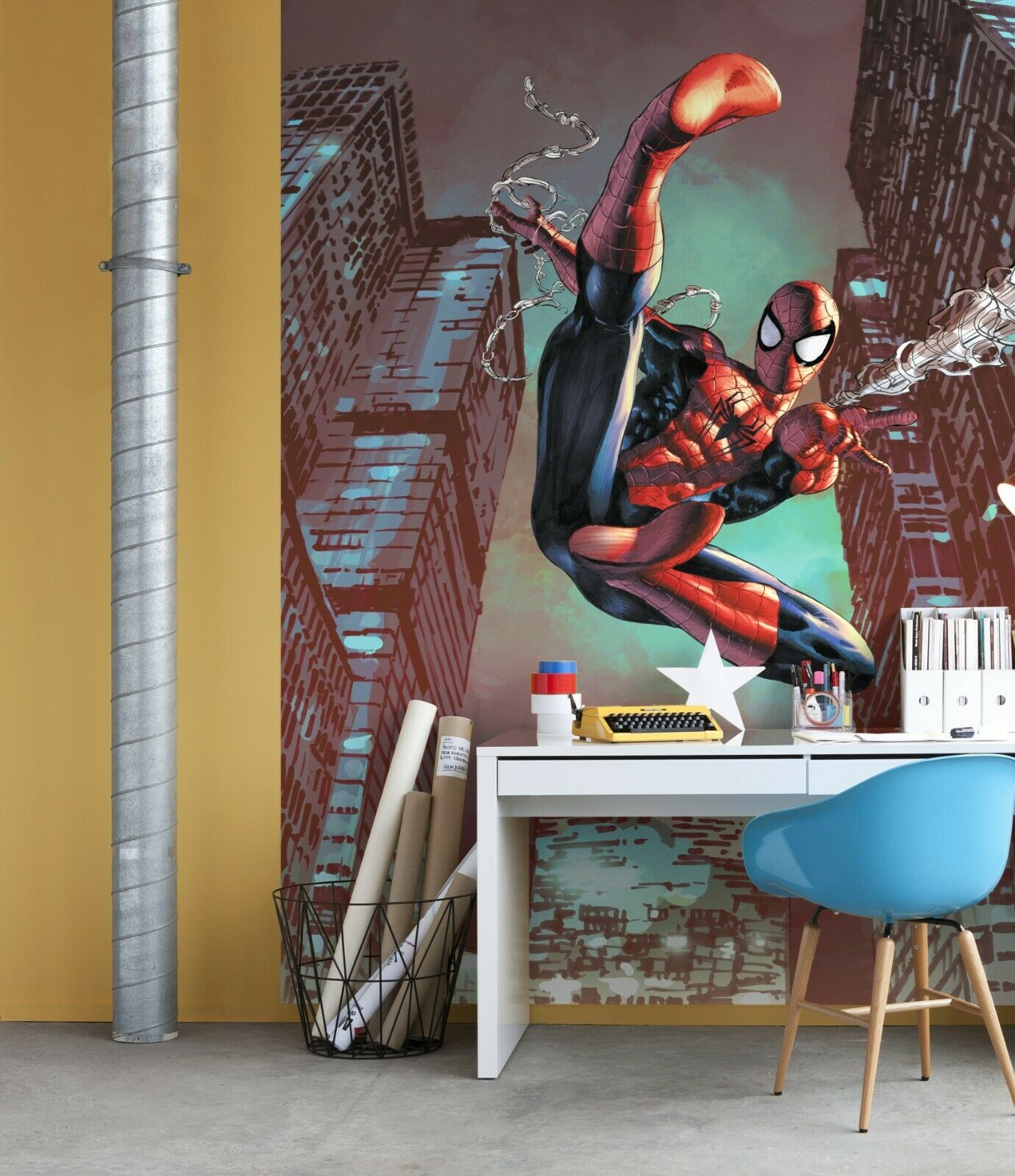 Mural Spiderman - HD Wallpaper 
