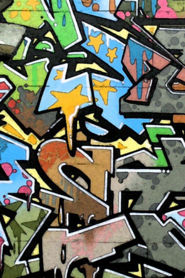 Graffiti Wallpaper Iphone - Fond D Ecran Graffiti - HD Wallpaper 