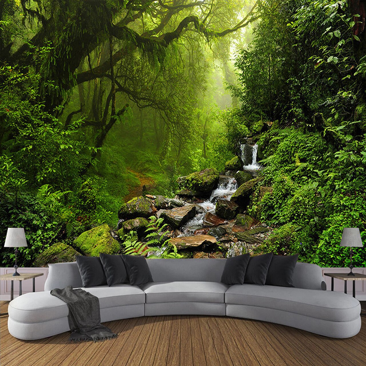 Custom 3d Wall Mural Wallpaper For Bedroom Photo Background - United Arab Emirates Forest - HD Wallpaper 