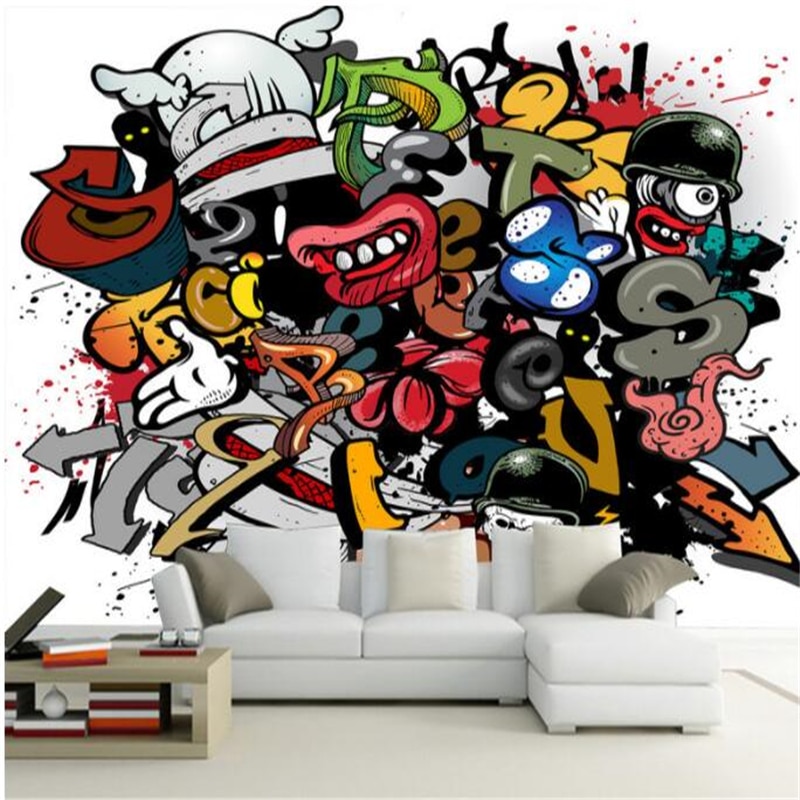 Art Graffiti Cute Monsters - HD Wallpaper 