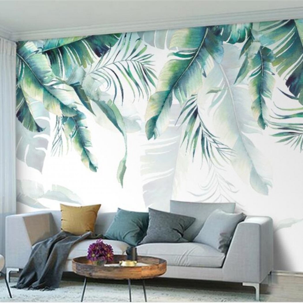 Beibehang Custom Wallpaper 3d Hd Rainforest Forest - Tropical Palm Wallpaper High Resolution - HD Wallpaper 