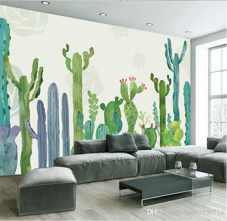 Cactus Murals - HD Wallpaper 