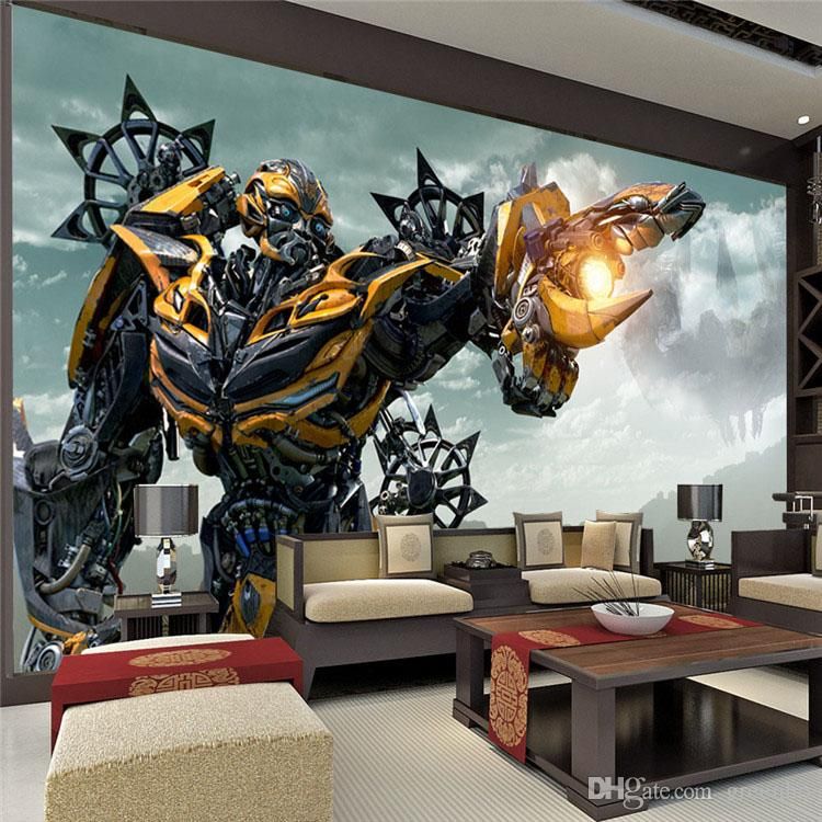 Transformers Large Wall Decal - HD Wallpaper 