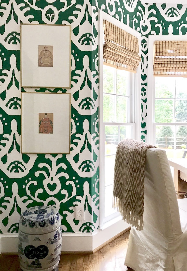 Patterned Wallpaper Kitchen - Wallpaper - HD Wallpaper 