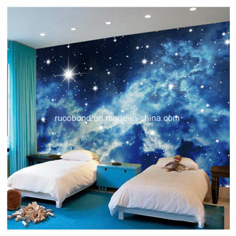 Pvc Sky Ceiling Custom Mural Decorating Wallpaper Pictures - Небо Космос - HD Wallpaper 