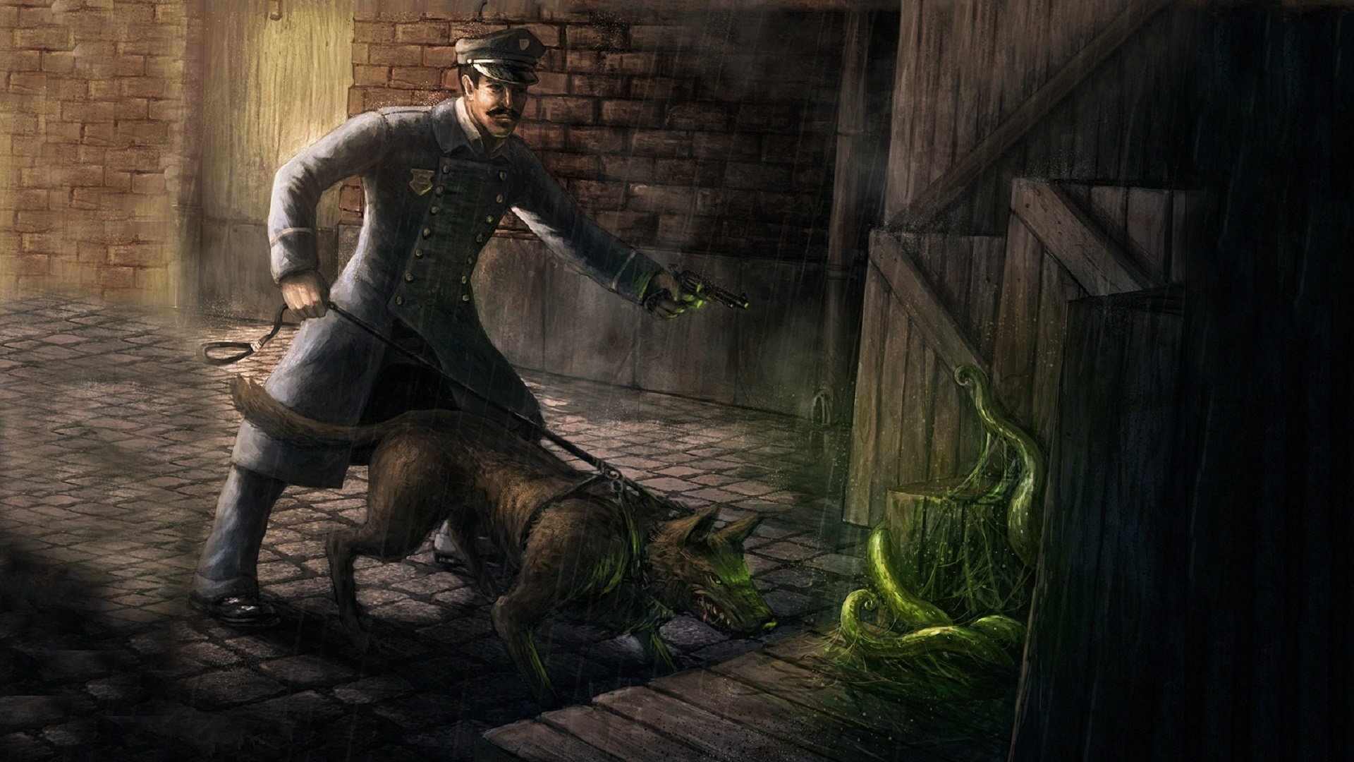 Call Of Cthulhu 1920 - HD Wallpaper 