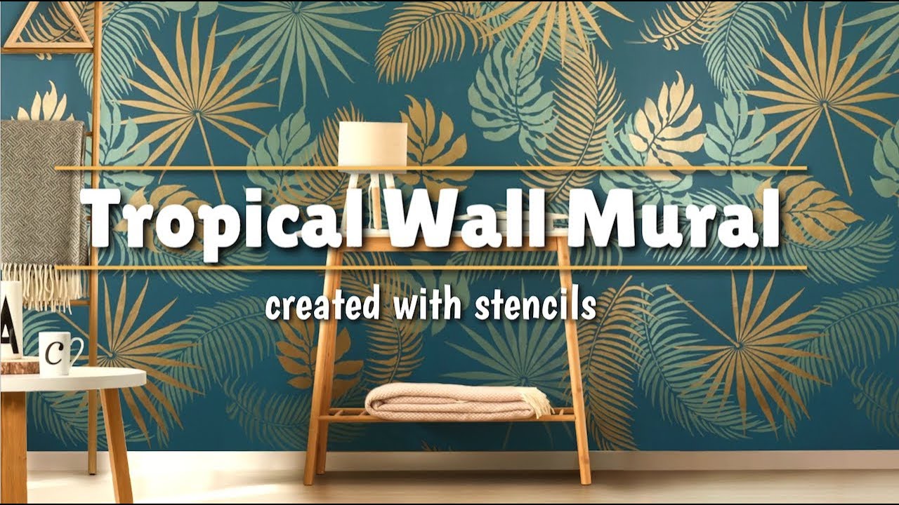 Tropical Wall Stencils 1280x720 Wallpaper teahub.io