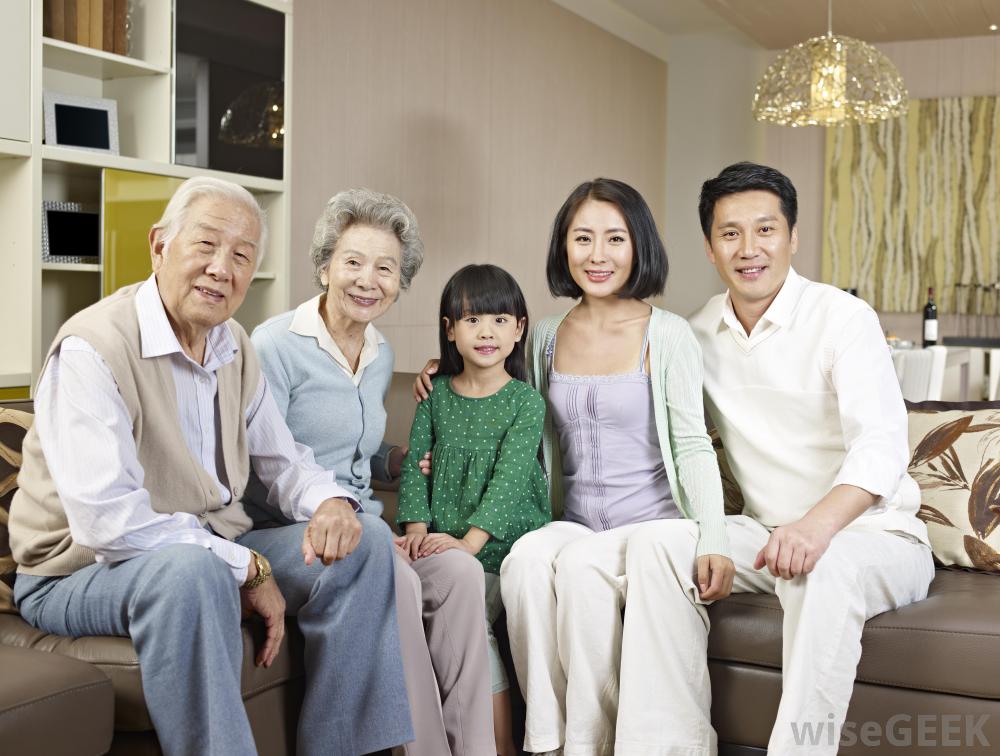 Upper Class Asian Family - HD Wallpaper 