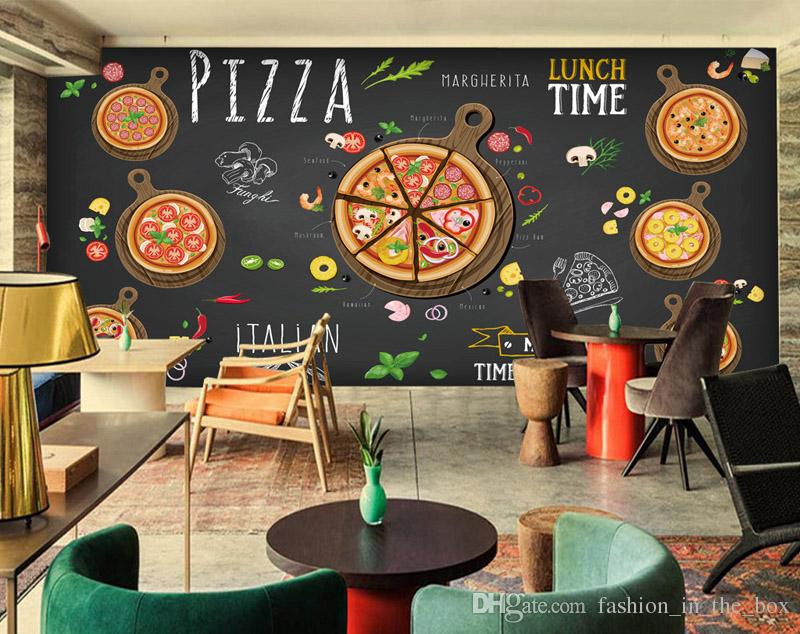 Pizza Shop Wall Design - HD Wallpaper 