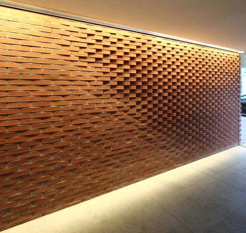 Brick Wallpaper India - Brick Wall Design - HD Wallpaper 