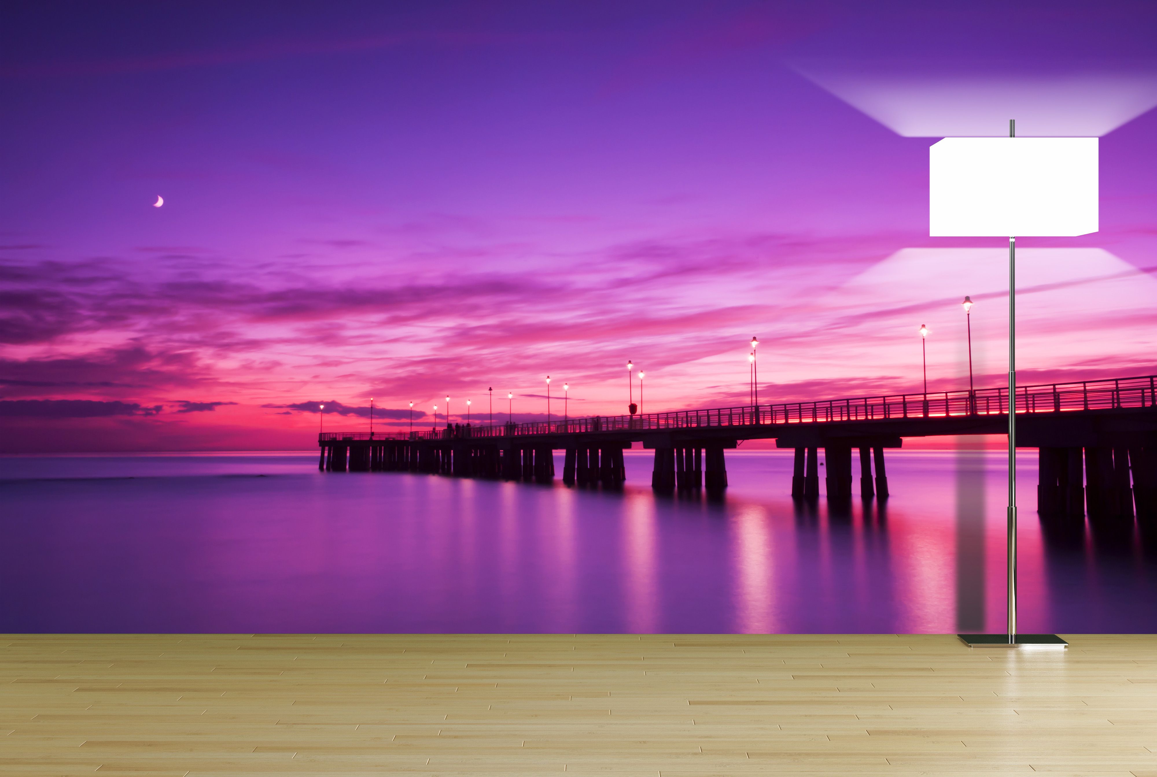Cute Purple Background Sunset - HD Wallpaper 