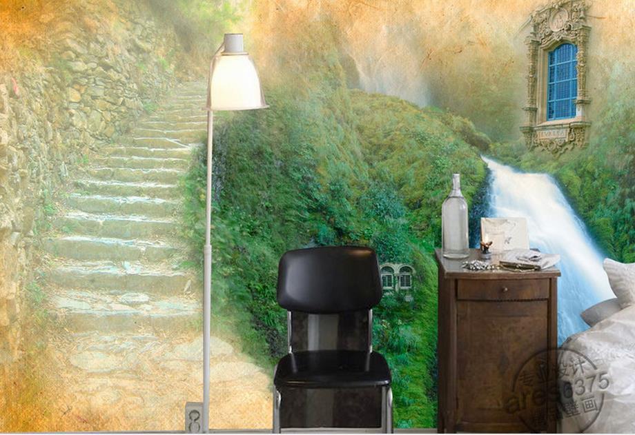 Fantasy Waterfall - HD Wallpaper 