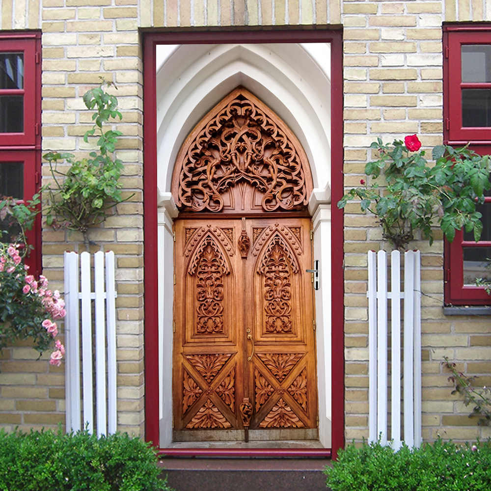 Islamic Wooden Arch Design - HD Wallpaper 