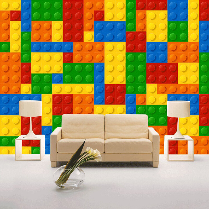 Lego Wallpaper For Walls - HD Wallpaper 