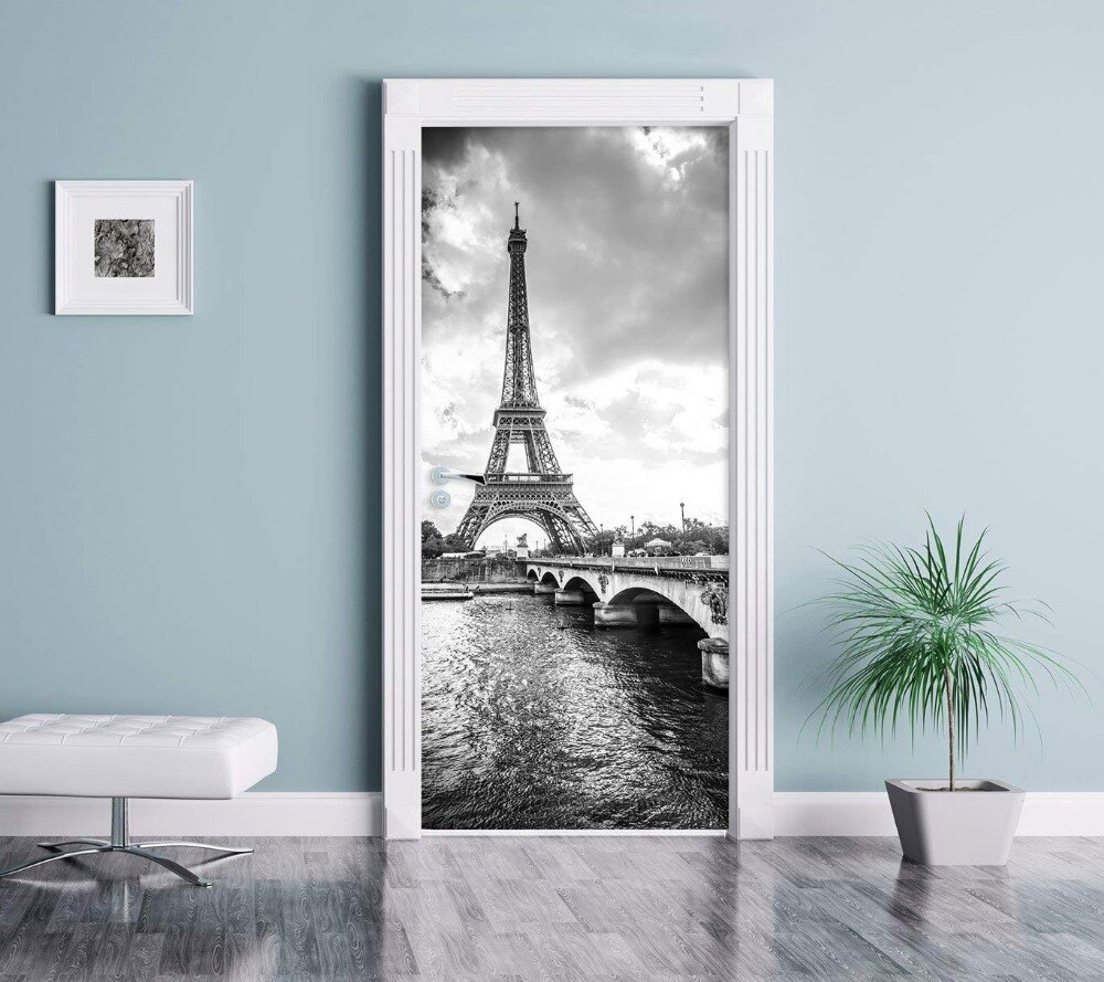 Adesivi Per Porte Parigi - HD Wallpaper 