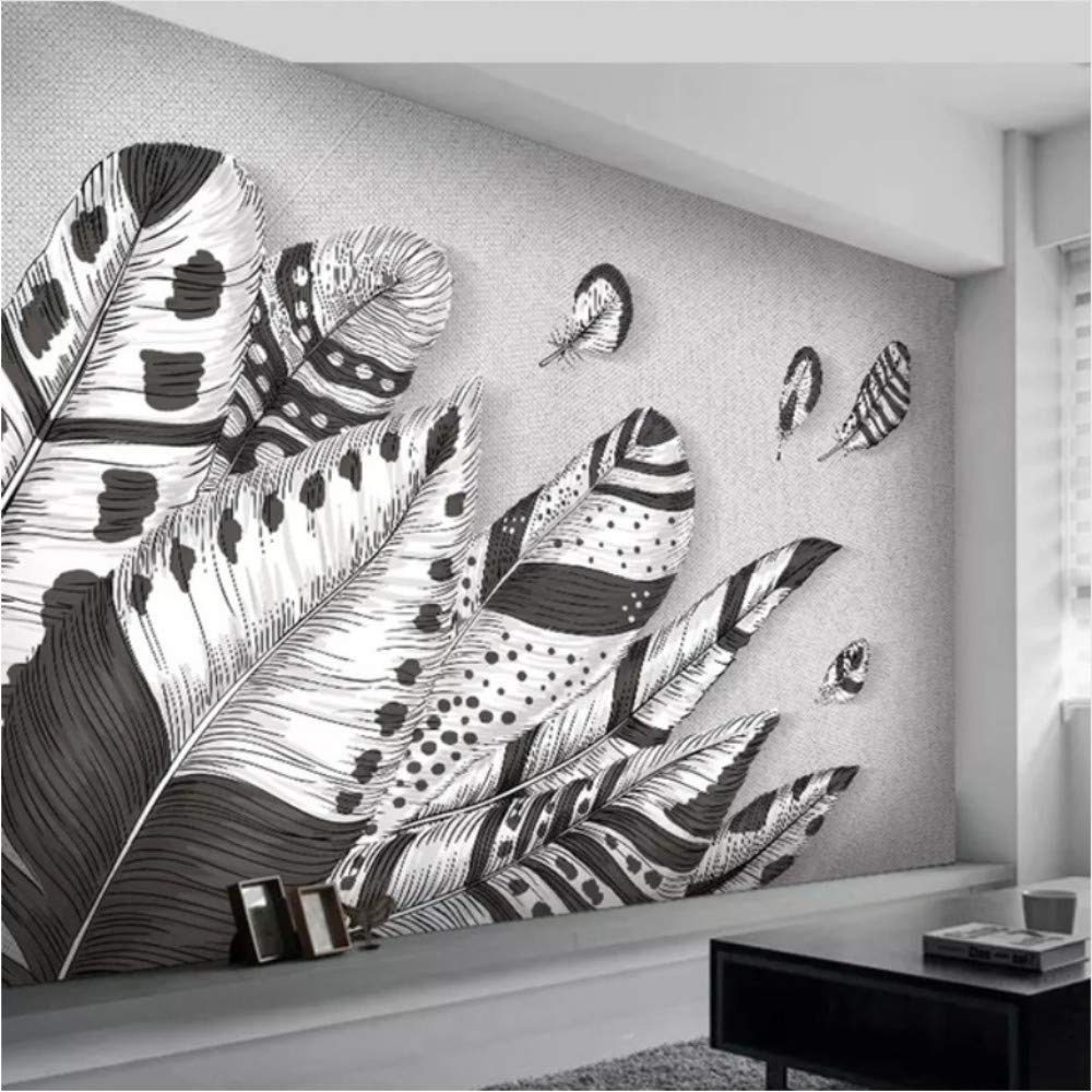 Black And White 3d Mural Wallpaper Image Num 28