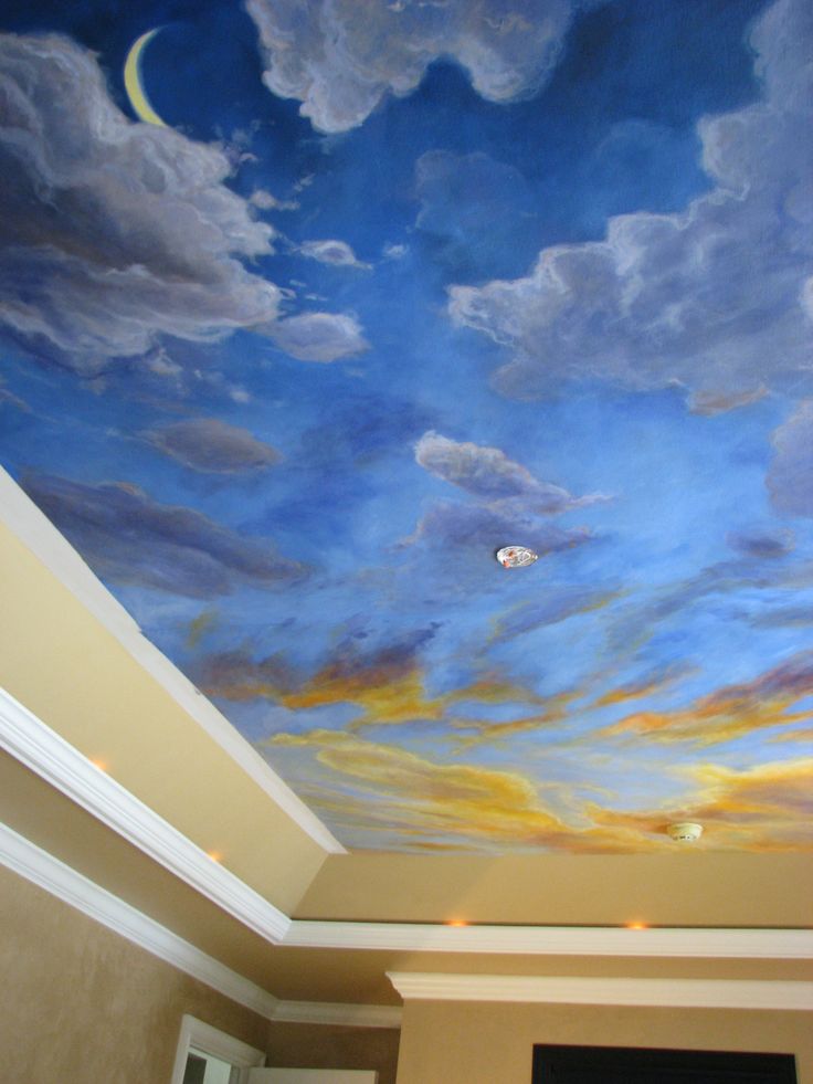Ceiling Murals Wallpaper - Day To Night Ceiling - HD Wallpaper 