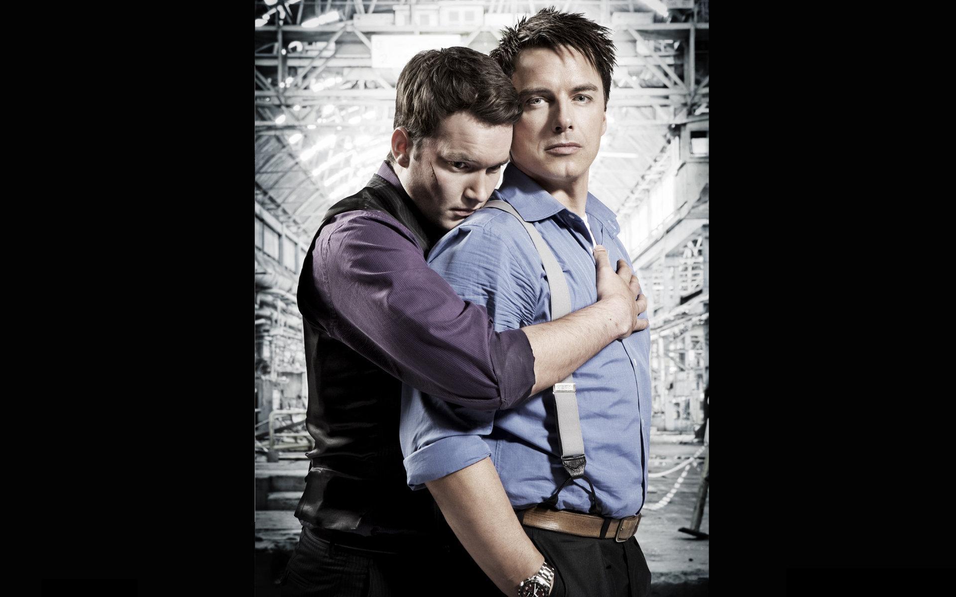 Jack & Ianto - Jack And Ianto - HD Wallpaper 