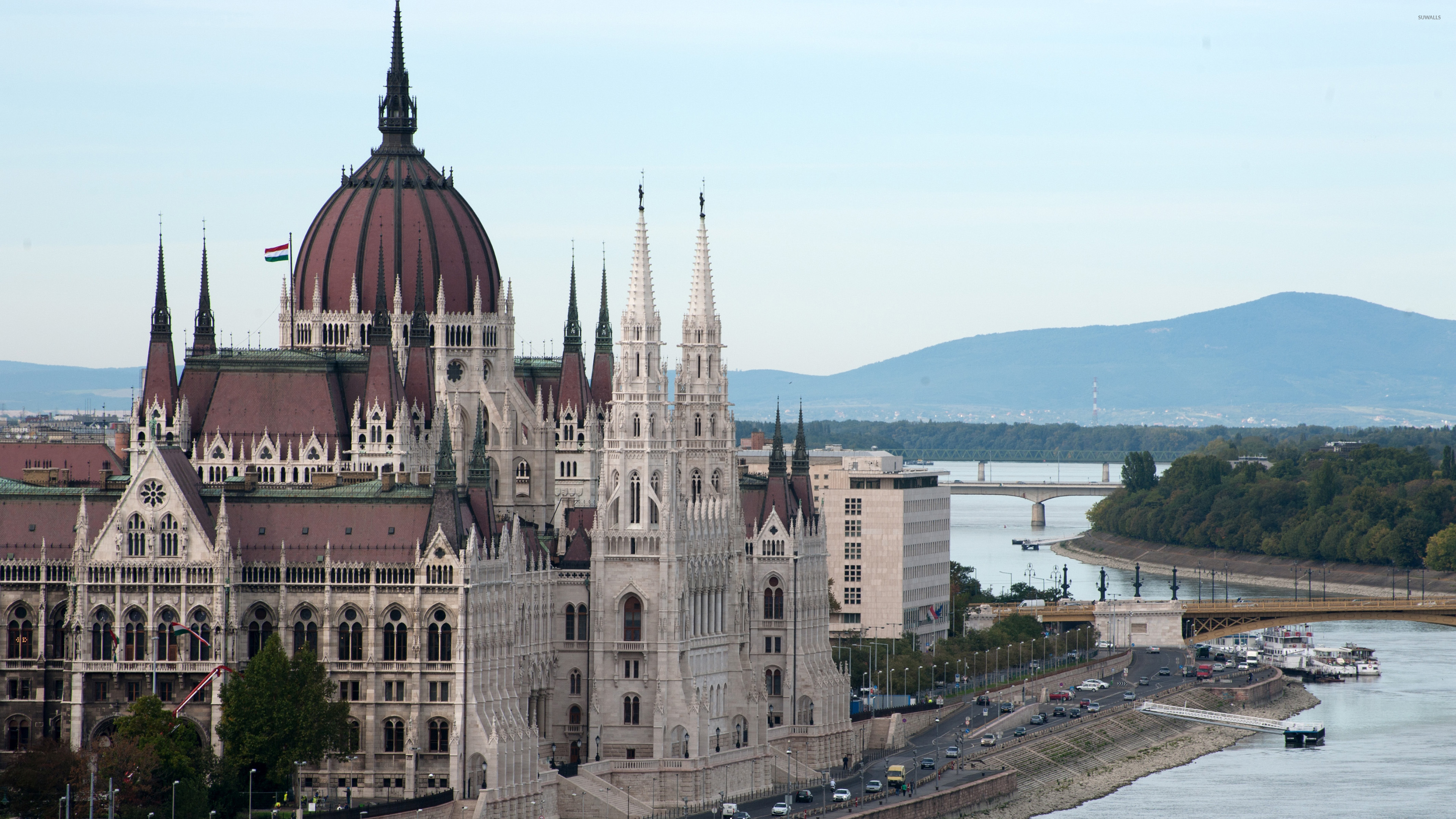 Hungarian Parliament Building - HD Wallpaper 