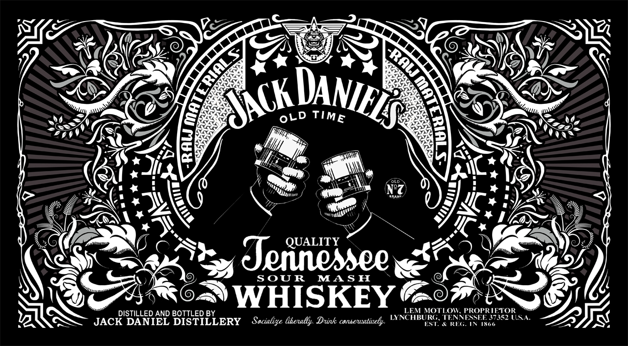 Jack Daniel Logo Hd - HD Wallpaper 