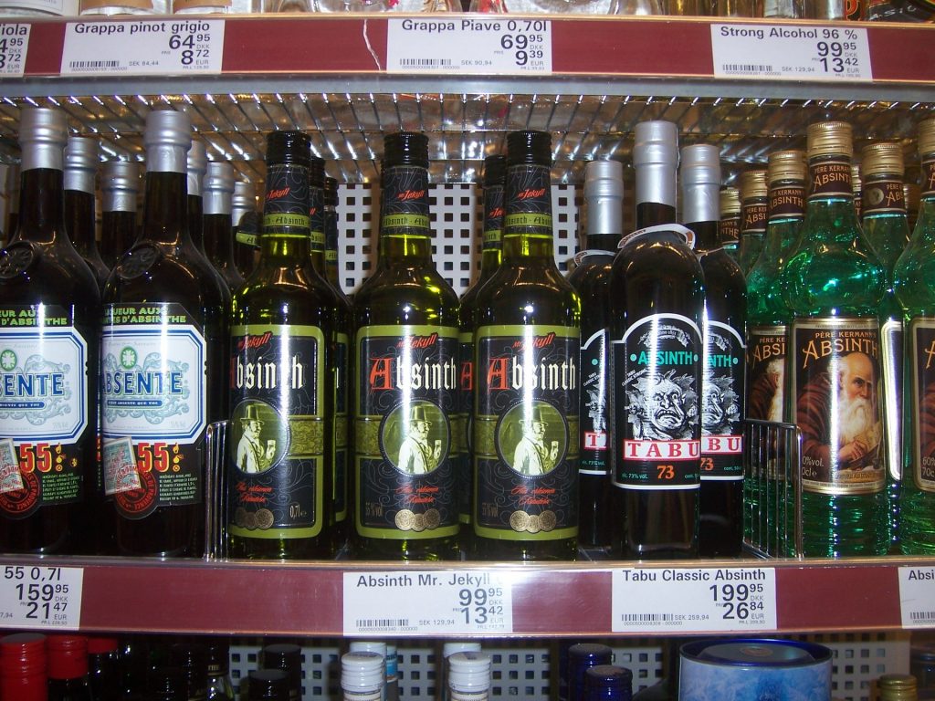 Absinthe Bottles - HD Wallpaper 