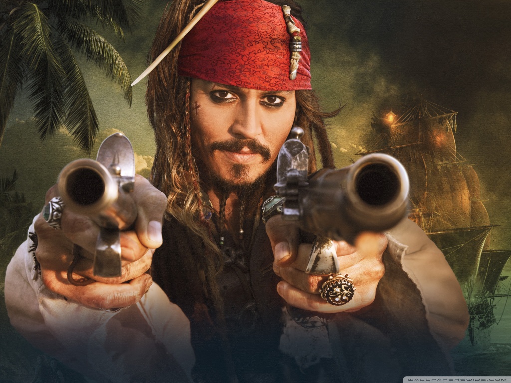 Ultra Hd Jack Sparrow 4k - HD Wallpaper 