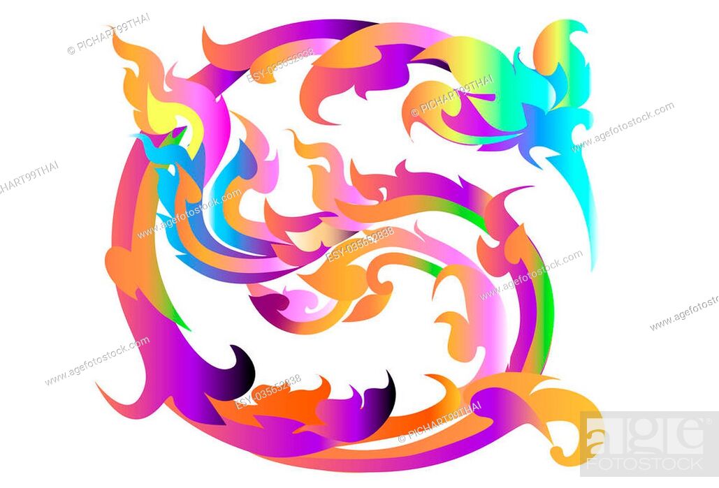 Thailand, Wallpaper, Decoration, Mural, Travel, Flower, - Graphic Design - HD Wallpaper 