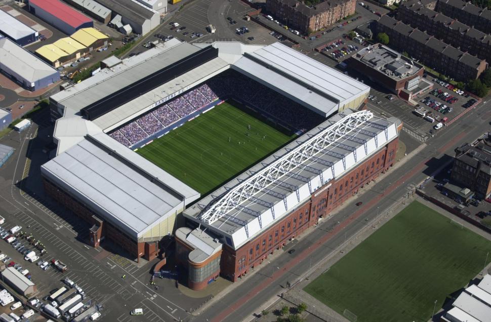 Ibrox Park, Glasgow, Scotl - Greatest Football Stadium In The World - HD Wallpaper 