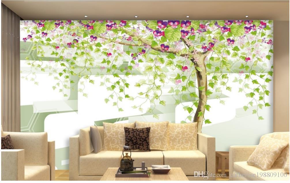 3d Wall Murals Wallpaper For Kids Room Background Wall - Murales 3d Con Columnas Redondas - HD Wallpaper 