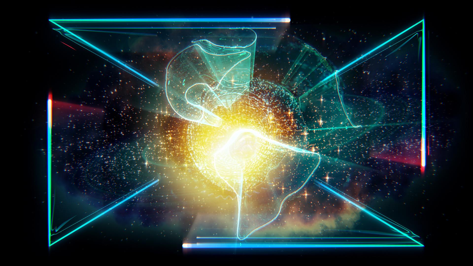 Hologram Wallpaper Hd - Visuals Hologramm - HD Wallpaper 