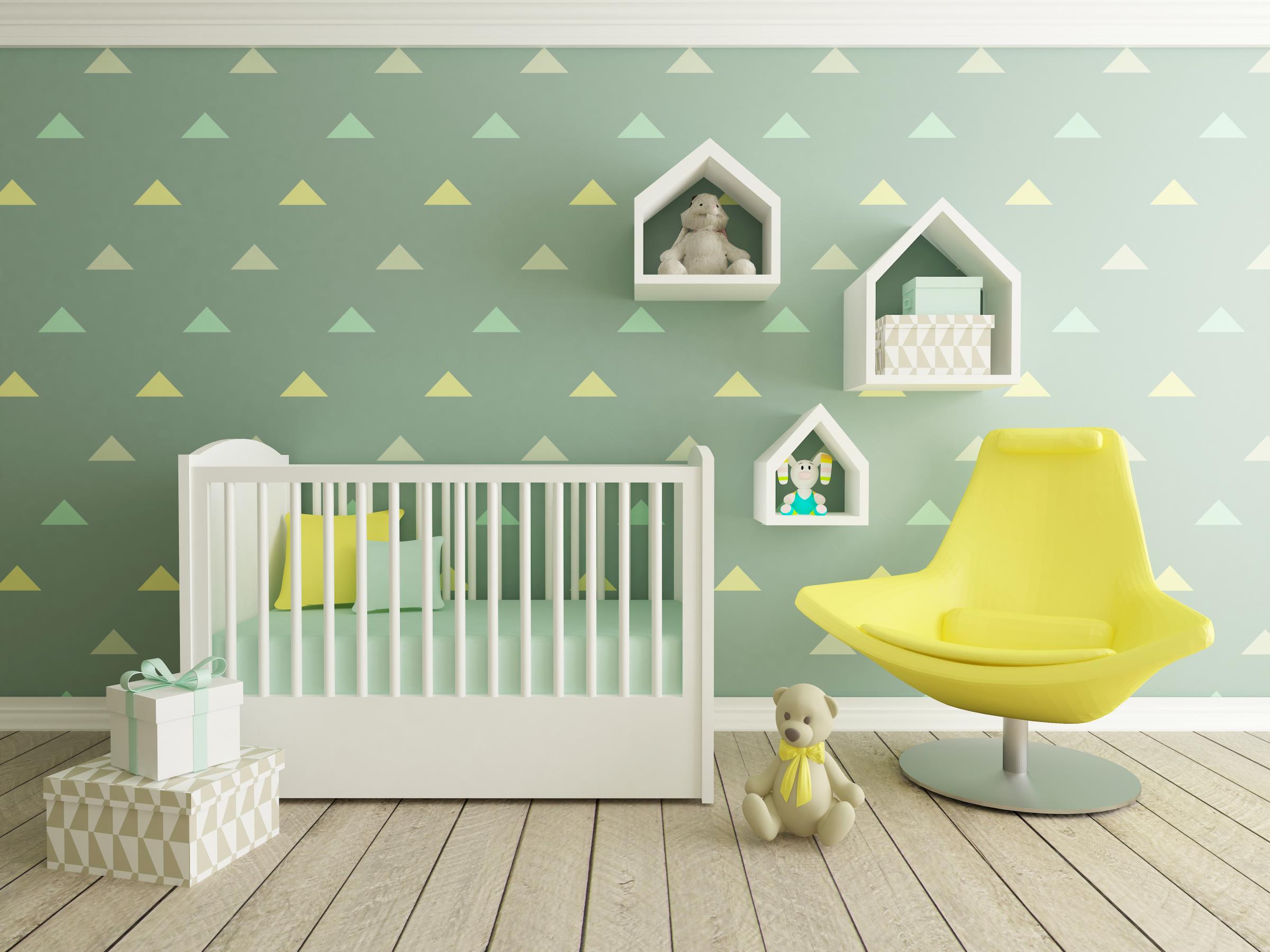 Wall Paint For Baby Room - HD Wallpaper 