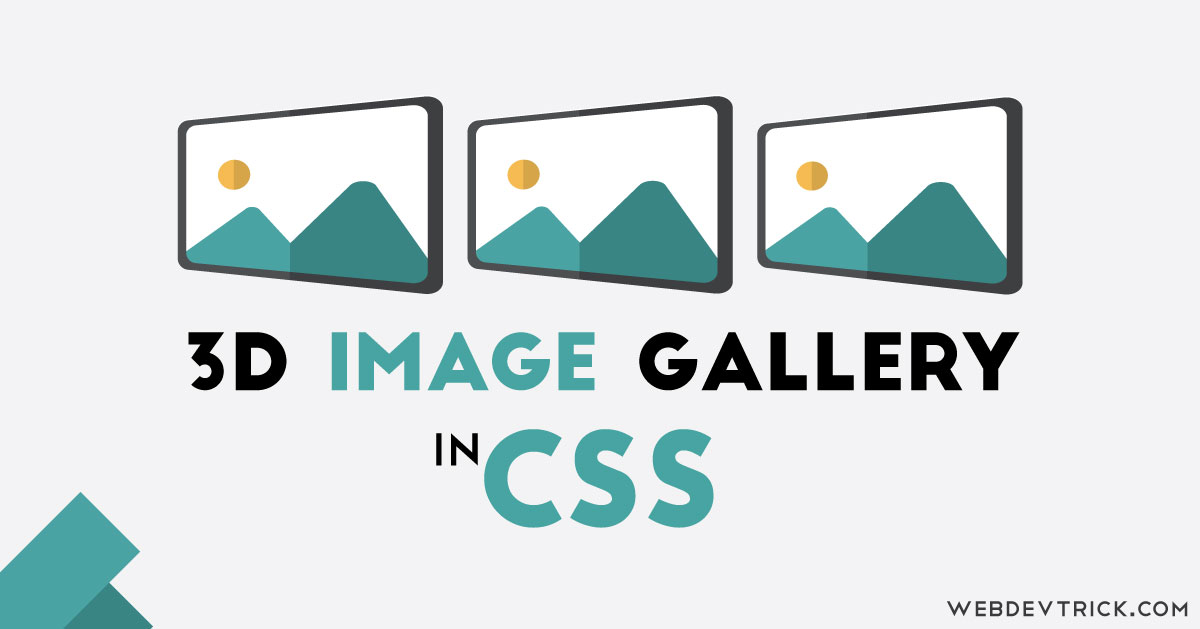 Css Image Gallery 3d Effect - Html Animated Photo Gallery - HD Wallpaper 